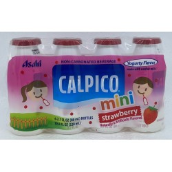 ASAHI CALPICO MINI STRAWBERRY 4.00 BOTTLE