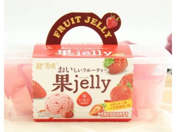 STRAWBERRY FLA ICE CREAM PUDDING JELLY  