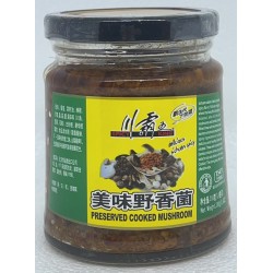 PRESERVED COOKED MUSHROOM 280.00 GRAM