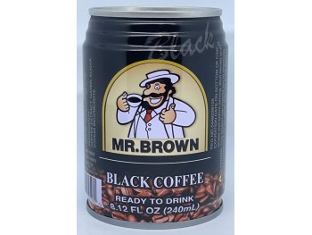 MR BROWN BLACK COFFEE 240.00 MILLILITER