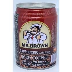 MR BROWN CAPPUCCCINO ICED COFFEE 240.00 MILLILITER