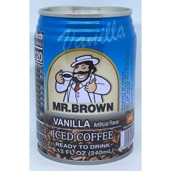 MR BROWN VANILLA ICED COFFEE 240.00 MILLILITER