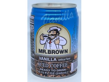 MR BROWN VANILLA ICED COFFEE 240.00 MILLILITER