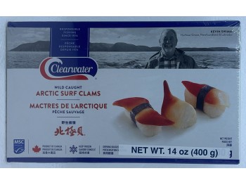 CLEARWATER ARCTIC SURF CLAMS 400.00 GRAM
