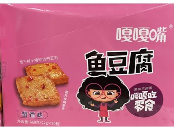 DRIED TOFU SNACK CRAB FLAVOR 660.00 GRAM