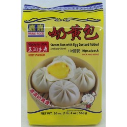 STEAM BUN W/EGG CUSTARD ADDED 10.00 PIECE