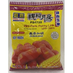 PRIME FOOD MINI CURED PORK PATTY LINK 284.00 GRAM