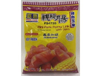 PRIME FOOD MINI CURED PORK PATTY LINK 284.00 GRAM