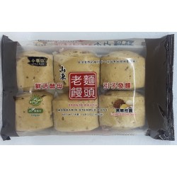 SPONGE DOUGH MANDARIN STEAMED BUNS 600.00 GRAM