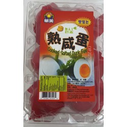 HUAMEI COOKED SALTED DUCK EGG 6.00 PIECE