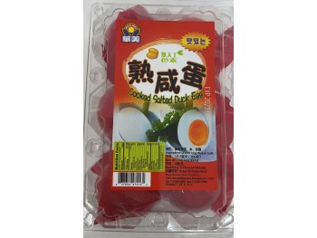 HUAMEI COOKED SALTED DUCK EGG 6.00 PIECE