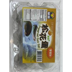 HUAMEI PRESERVED DUCK EGG 6.00 PIECE
