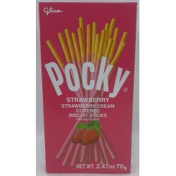 POCKY - STRAWBERRY FLAVOR 2.47 OUNCE