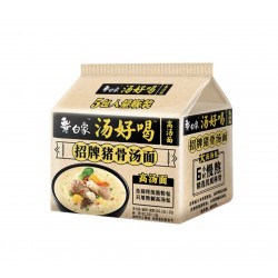 ARTIFLCIAL PORK BONE SOUP FLAVOR LNSTANT NOODLE 5.00 PACK