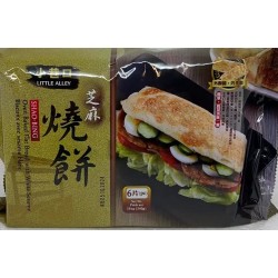 SHAO BING OVEN BAKED FLAT BREAD WITH WITE SESAME 19.00 OUNCE