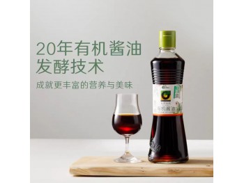 HONA ORGANIC SOY SAUCE 500.00 MILLILITER