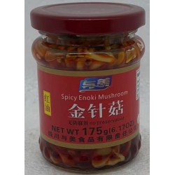 SPICY ENOKI MUSHROOM 175.00 GRAM