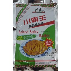 SPICY KING - SALTED SPICY RADISH 3.50 OUNCE