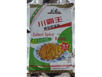 SPICY KING - SALTED SPICY RADISH 3.50 OUNCE