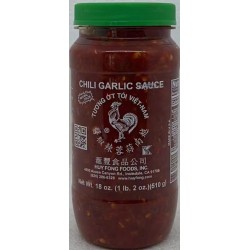 HUY FONG CHILI GARLIC SAUCE 18.00 OUNCE