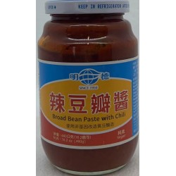 MING TEH  BROAD BEAN PASTE/ CHILI SAUCE 16.20 OUNCE