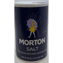 MORTON SALT PLAIN 737.00 GRAM