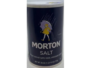 MORTON SALT PLAIN 737.00 GRAM