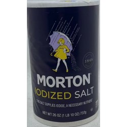 MORTON IODIZED SALT 737.00 GRAM