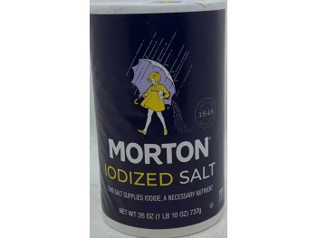 MORTON IODIZED SALT 737.00 GRAM