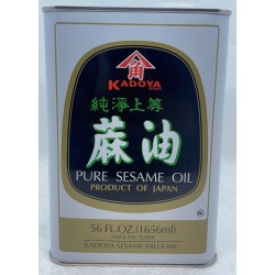 KADOYA 100%PURE SESAME OIL 56OZ 56.00 FLUID OUNCE