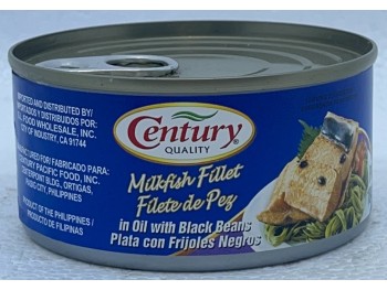 CENTURY MILKFISH FILLET W/BLACK BEAN 184.00 GRAM