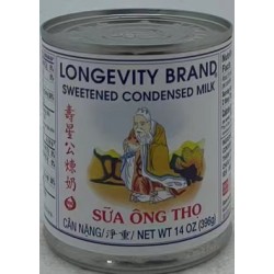 LONGEVITY BRAND SWEETENED CONDENSED MILK 396.00 GRAM