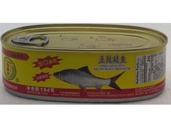 RED PLUM FRIED DACE WITH SALTED BLACK BEAN IN OIL 184.00 GRAM