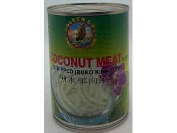 GO COCONUT MEAT STRIPPERD IN SYRUP 565.00 GRAM
