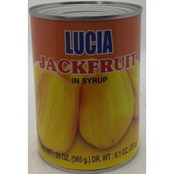 LUCIA JACKFRUIT IN SYRUP 565.00 GRAM