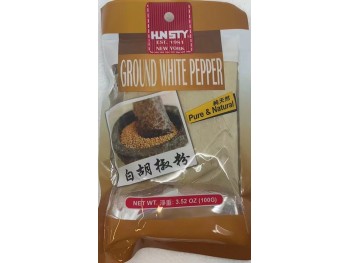 HNSTY GROUND WHITE PEPPER 100.00 GRAM