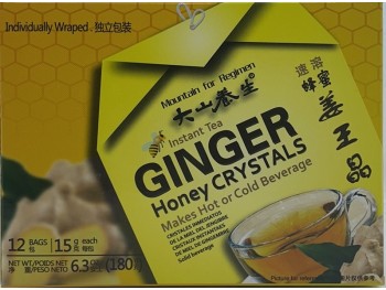 GINGER HONEY CRYSTALS 180.00 GRAM