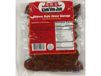 K.Y.J CHINESE STYLE SWEET SAUSAGE 10.00 OUNCE