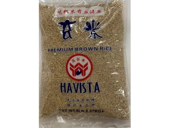 HAVISTA PREMIUM BROWN RICE  5.00 POUNDS