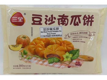 RED BEAN PASTE PUMPKIN PIE  12.00 PIECE