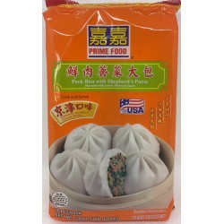 PRIME FOOD - PORK BUN WITH CHINESE SPONACH 26.00 OUNCE