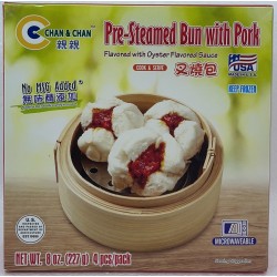 PRE-STEAMED BUN WITH PORK 227.00 GRAM