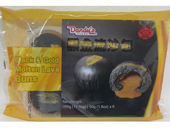 DANDYS BLACK GOLD MOLTEN LAVA BUNS 6.00 PIECE