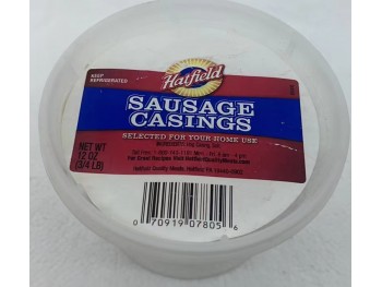 HATFIELD SAUSAGE CASING 12.00 OUNCE