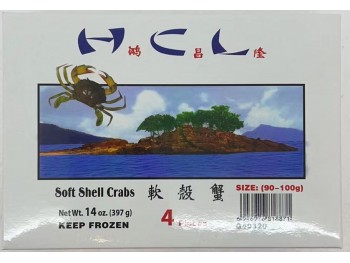 FROZEN SOFT SHELL CRAB 4.00 PIECE