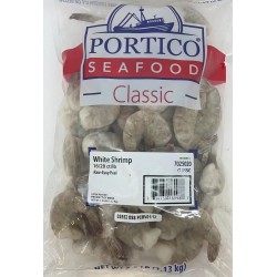 WHITE SHRIMP 16/20CT 2.50 POUNDS