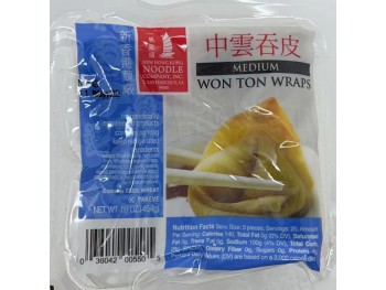 WON TON WRAPS 454.00 GRAM