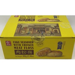 CAKE SEASONED WITH CHICKEN MEAT FLOSS 495.00 GRAM