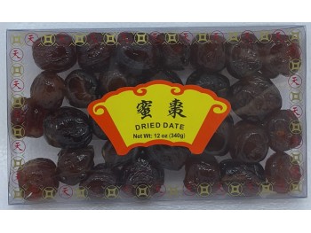 TIAN ZI - DRIED DATE 12.00 OUNCE