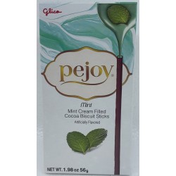 PEJOY MINT CREAM FILLED COCA BISCUIT STICKS  